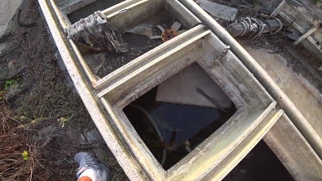 Exploring Abandoned Fishing Boat