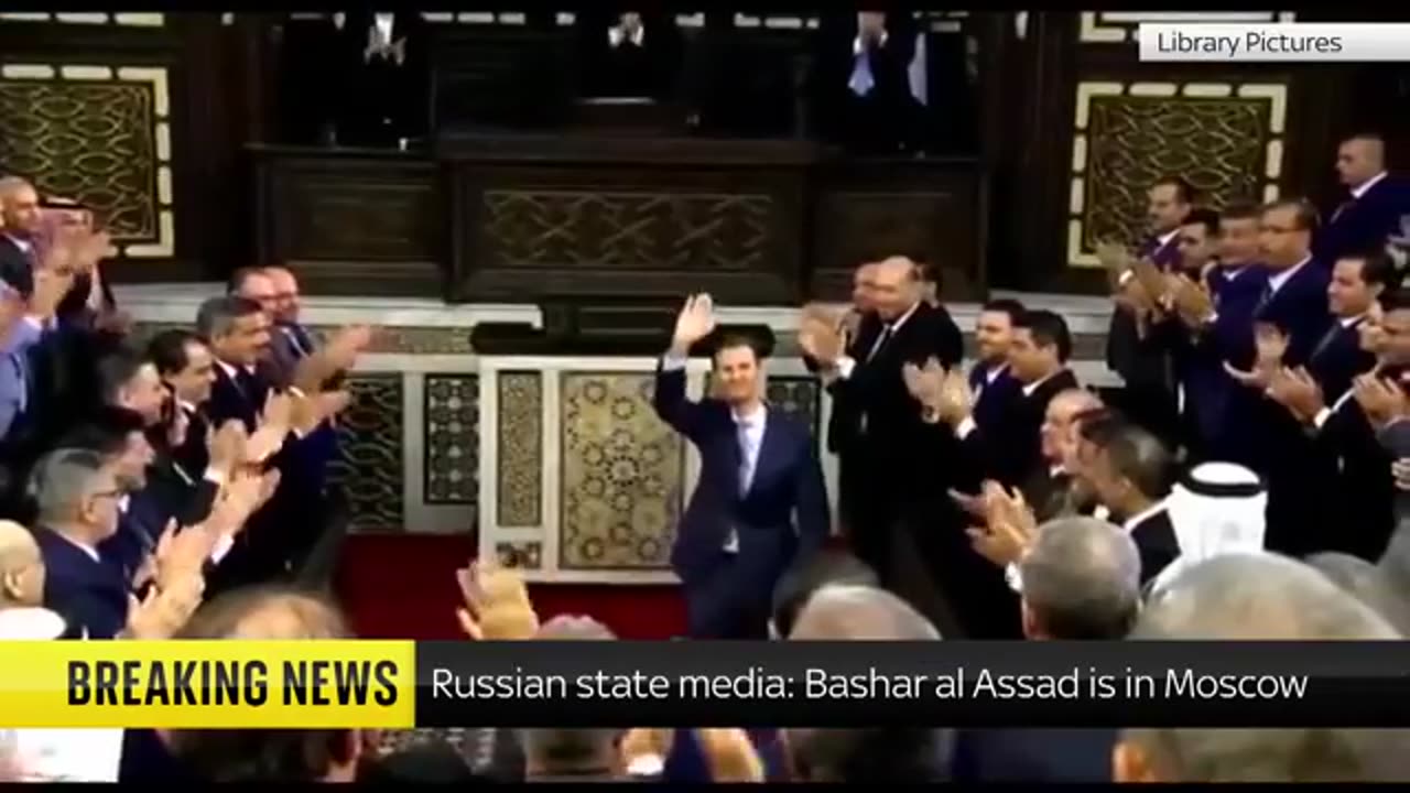 Syria bashar al Assad reports Russian state media