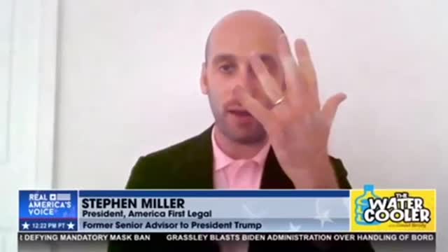 Stephen Miller Explains Why Resident Joe Biden is on a Fake White House Set