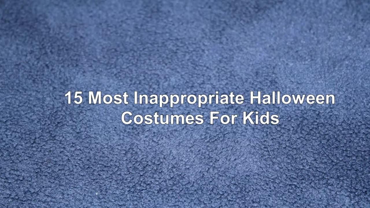 Horrible kids halloween costumes