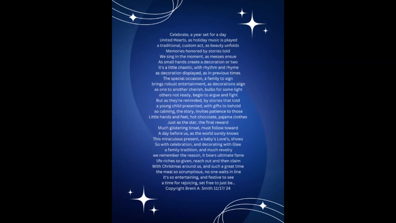 xmas poem