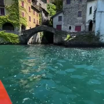 looks like somewhere in europe maybe italy. based on the boat i say venice :)