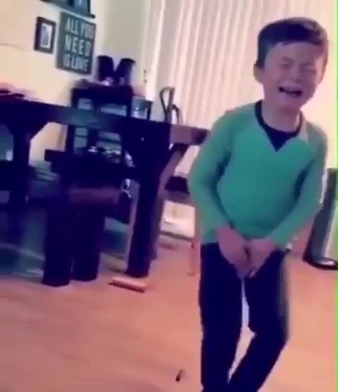 The little boy crash