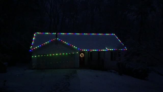 Christmas lights Home