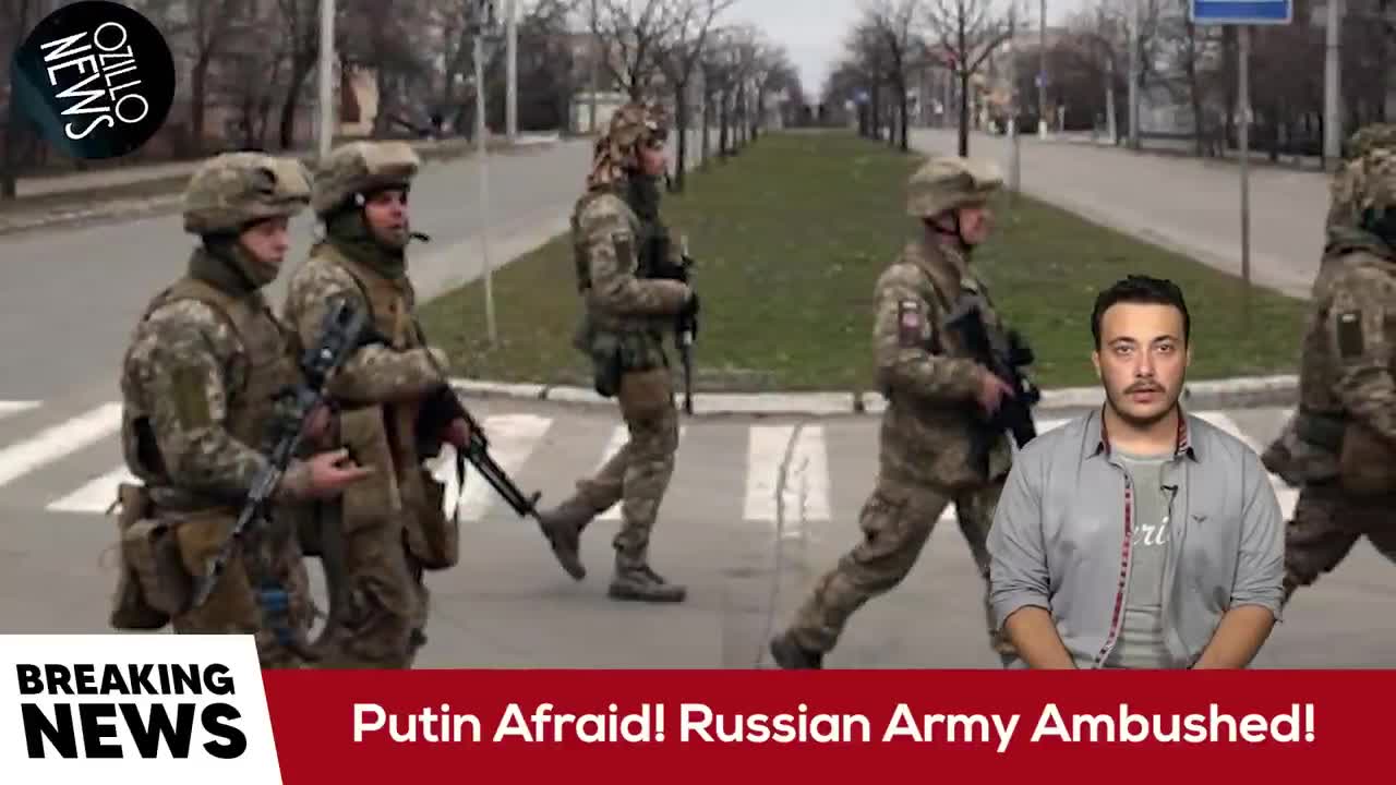 Putin Afraid! Russian Army Ambushed!