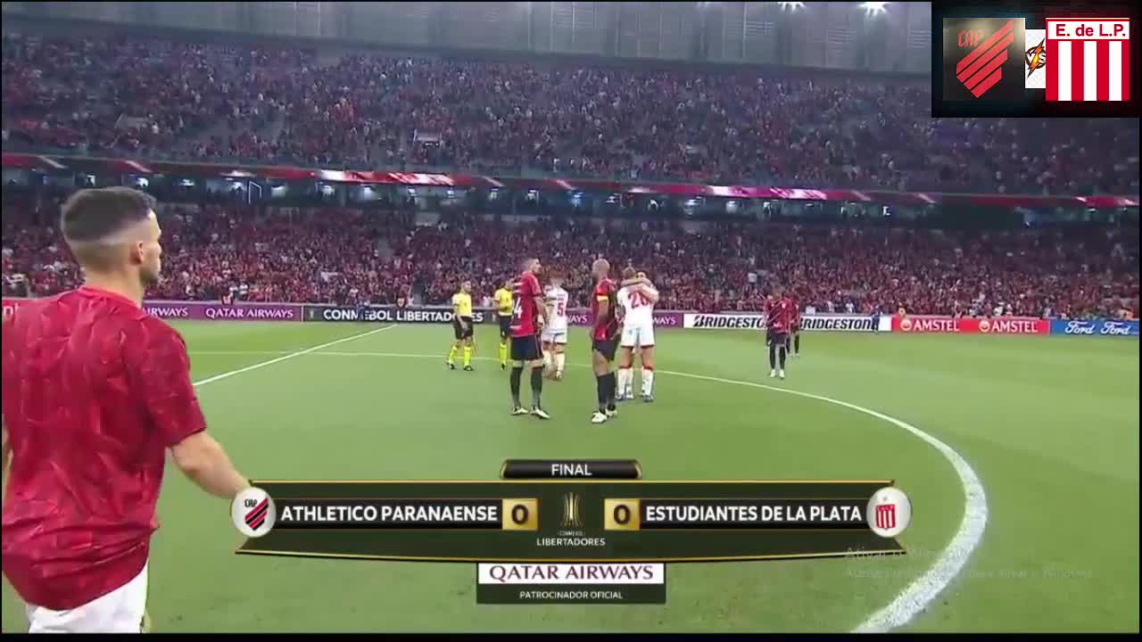 Atlético - PR X Estudiantes segundo tempo