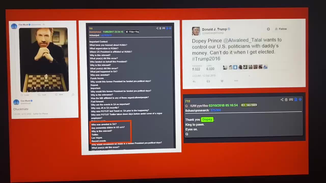Q and 7/11 to Twitter Coincidences??