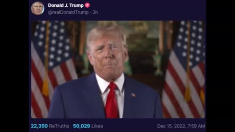December 15, 2022 - Trump Announcement is about Justice!