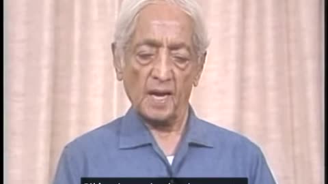 Que tipo de cérebro é necessário para a meditação? - 1983 - Jiddu Krishnamurti