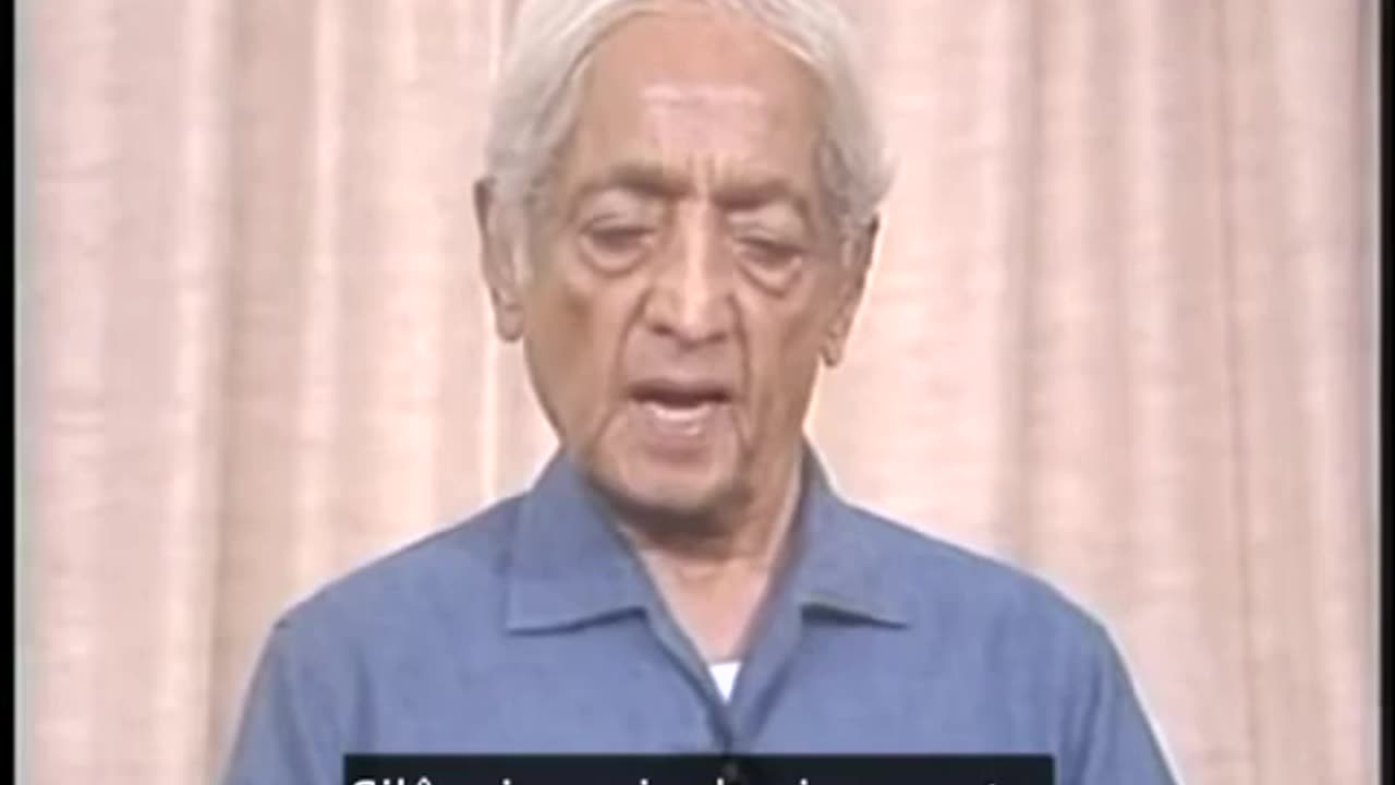 Que tipo de cérebro é necessário para a meditação? - 1983 - Jiddu Krishnamurti