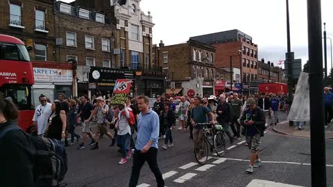 London Anti Lockdown Protest 28th Aug 2021 2