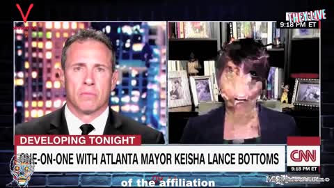 REPTILIAN MAYOR SHAPESHIFTING ON LIVE TV!