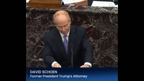 Trump defense attorney debunked impeachment case today