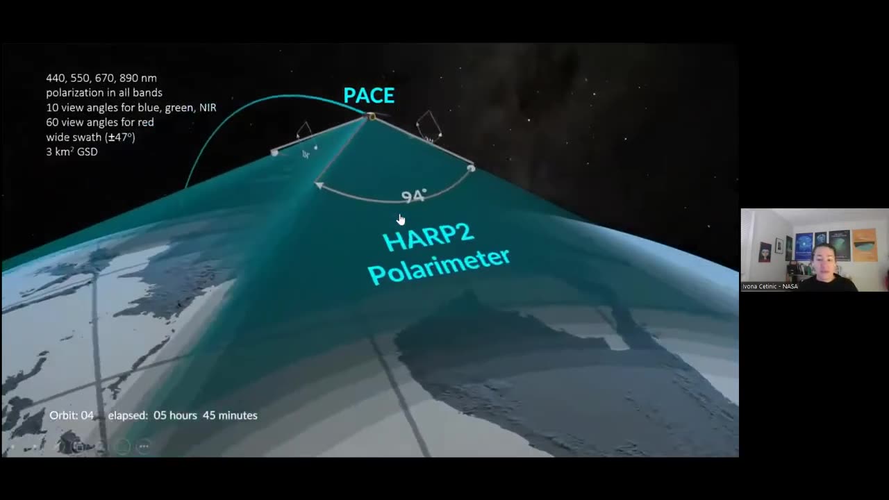 PACE – Observing the Invisible Ocean Life from Space