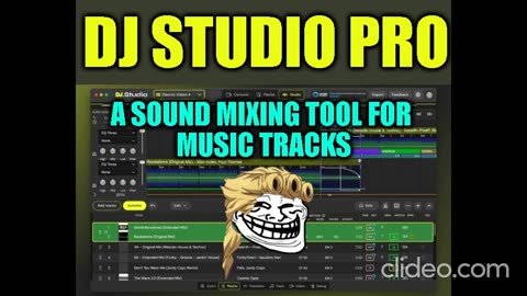 DJ Studio Pro + Activated - A Sound Mixing Tool for Music Tracks