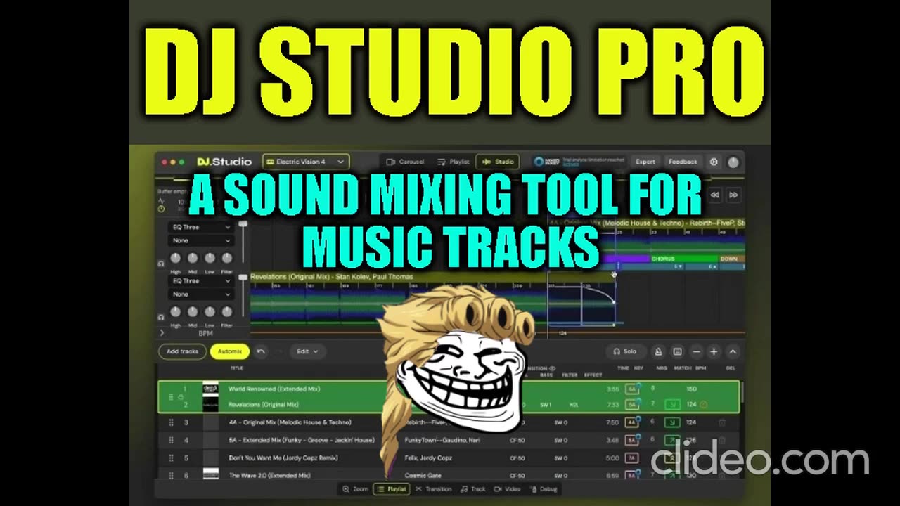 DJ Studio Pro + Activated - A Sound Mixing Tool for Music Tracks