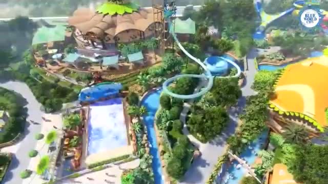 BLUE WORLD CITY UPDATE DEVELOPMENT water theme park