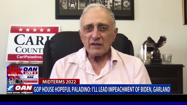 GOP House hopeful Paladino: I’ll lead an impeachment of Biden, Garland