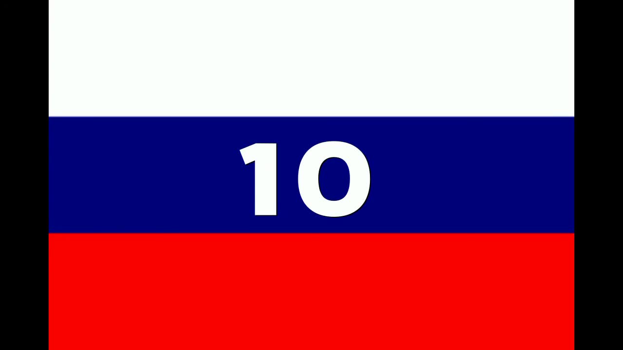 Zählen bis 10 auf Russisch