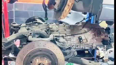 Repair routine of automobile