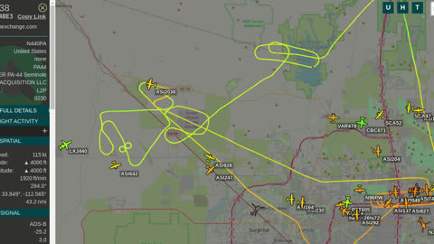 Aeroguard - Gang Warfare over Morristown AZ - Oct 6th 2023 - N440PA N53216