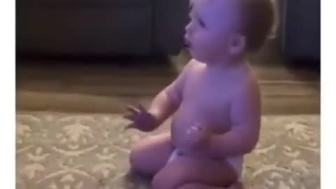 Baby reaction