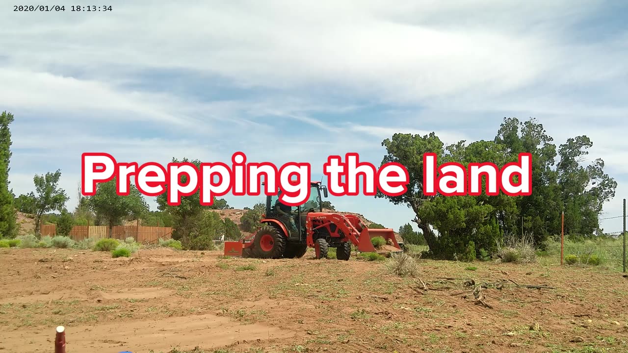 TBW builds stuff Prepping the land