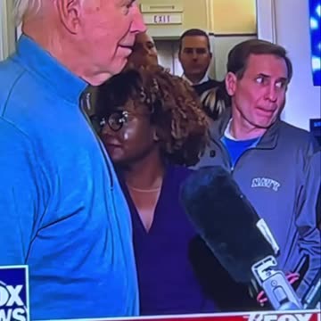 Lying John Kirby Looks Freaked-Out as Corrupt-Senile-Pedo Joe Faces Media to Take Questions