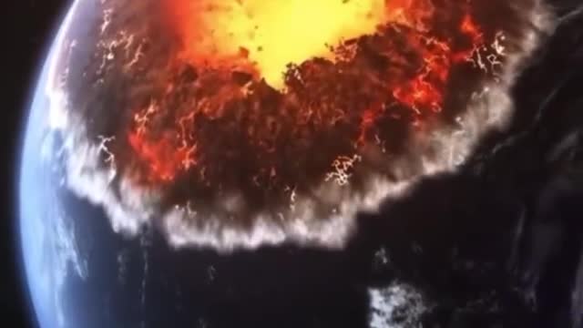 Watch how the end of the globe will be