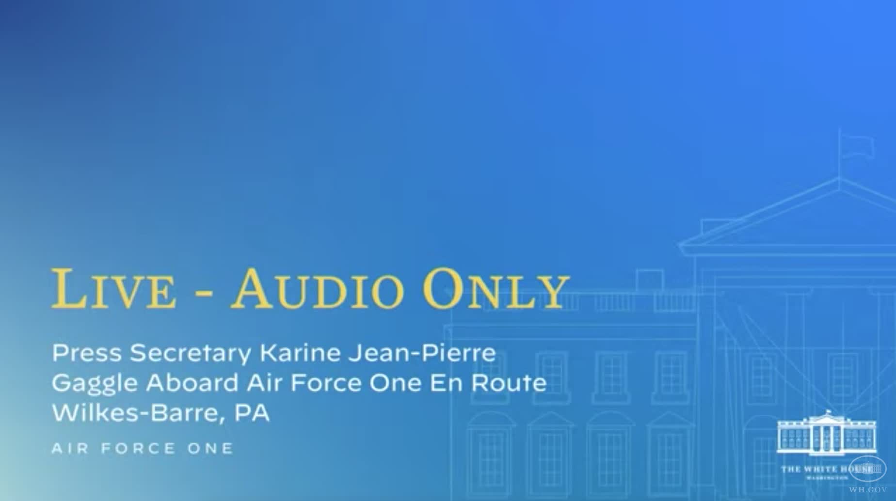 Karine Jean-Pierre: "We're expecting job numbers to cool off a bit as we're going into transition."