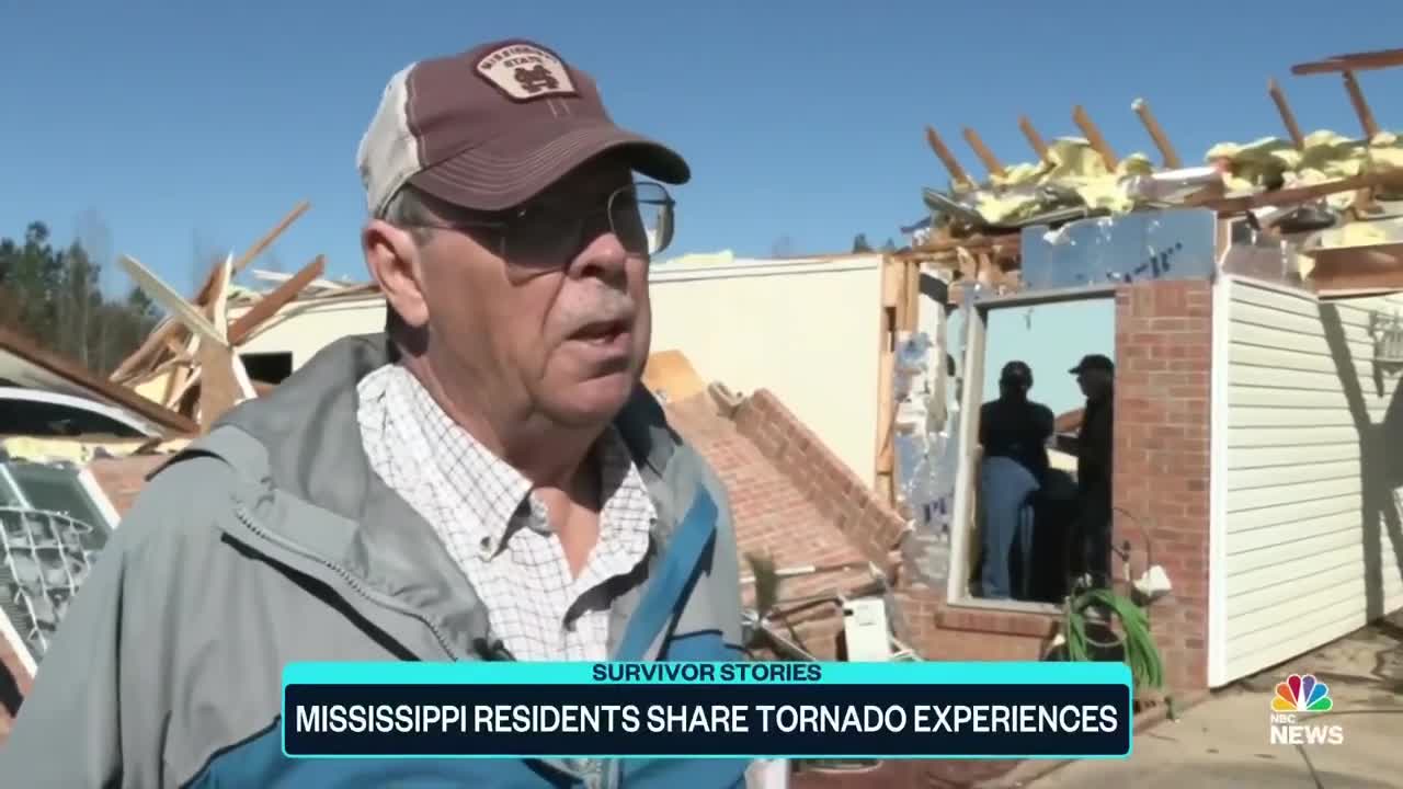 Mississippi Residents Share Tornado Survival Stories