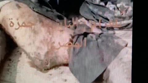 Graphic footage of bombing of Palestine…