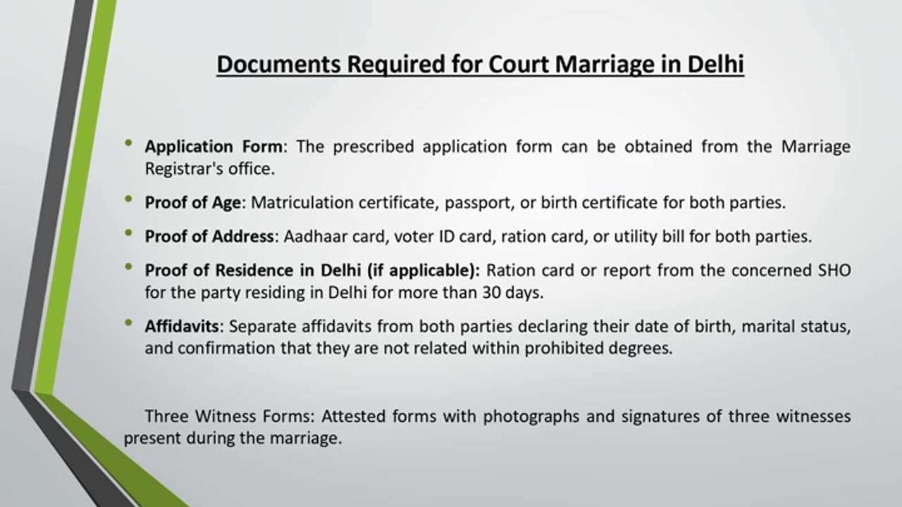 A Guide to Court Marriage in Delhi 2024