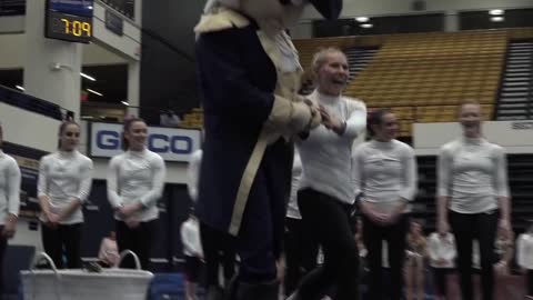 Military Brother Surprises @GWGymnastics Senior