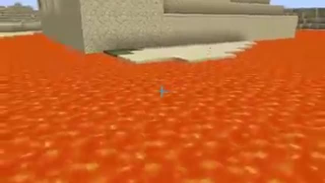 "Minecraft, But Water is Turned to Lava"