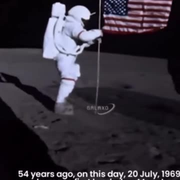 Humans on the moon 🌝