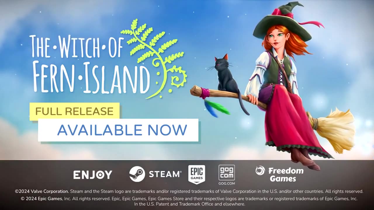 The Witch of Fern Island - Official 1.0 Launch Trailer