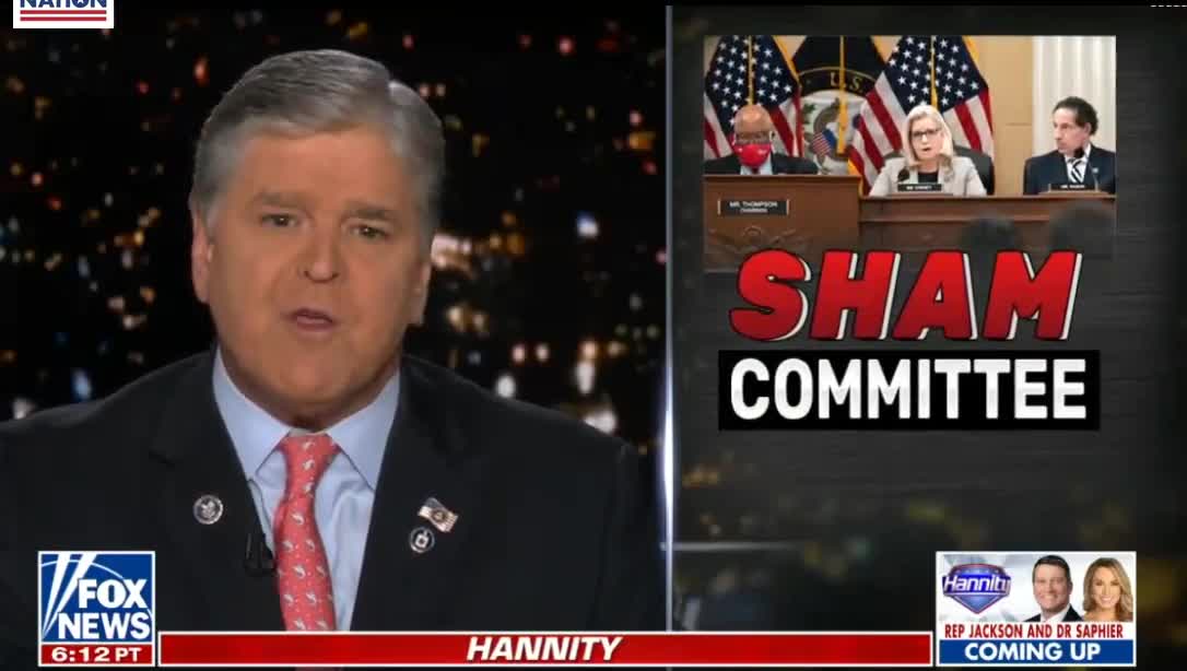 Hannity - Jan6 Sham Committee - Democrats "Cherry Pick" Riots