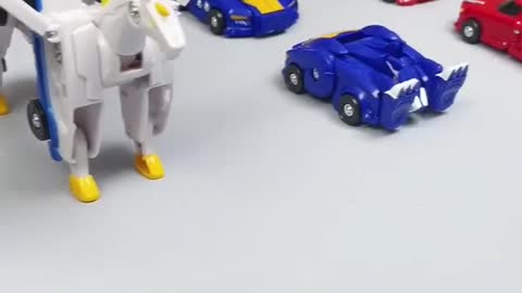 Car turns into robot