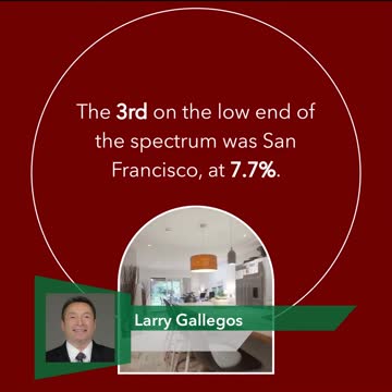 San Francisco had the 3rd-lowest house value appreciation in June