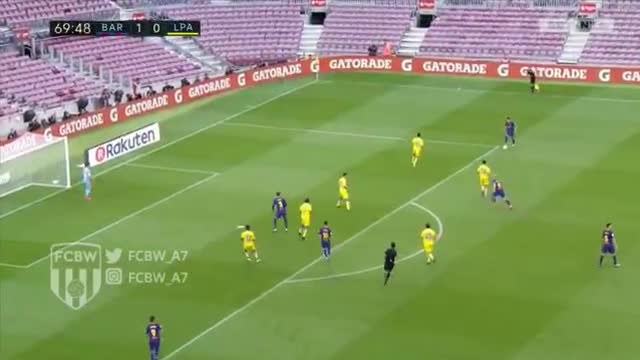 Gol de Messi vs Las Palmas (2-0)