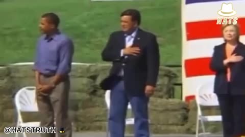 Flashback - Traitor Obama refusing to salute our Flag