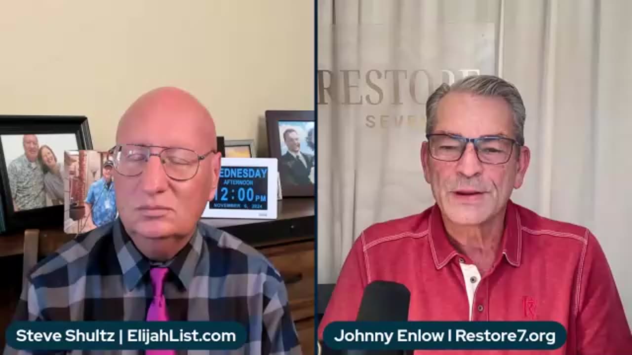 Steve Shultz w/ Johnny Enlow: Shout to God with the Voice of TRiUMPh! - 11/06/24