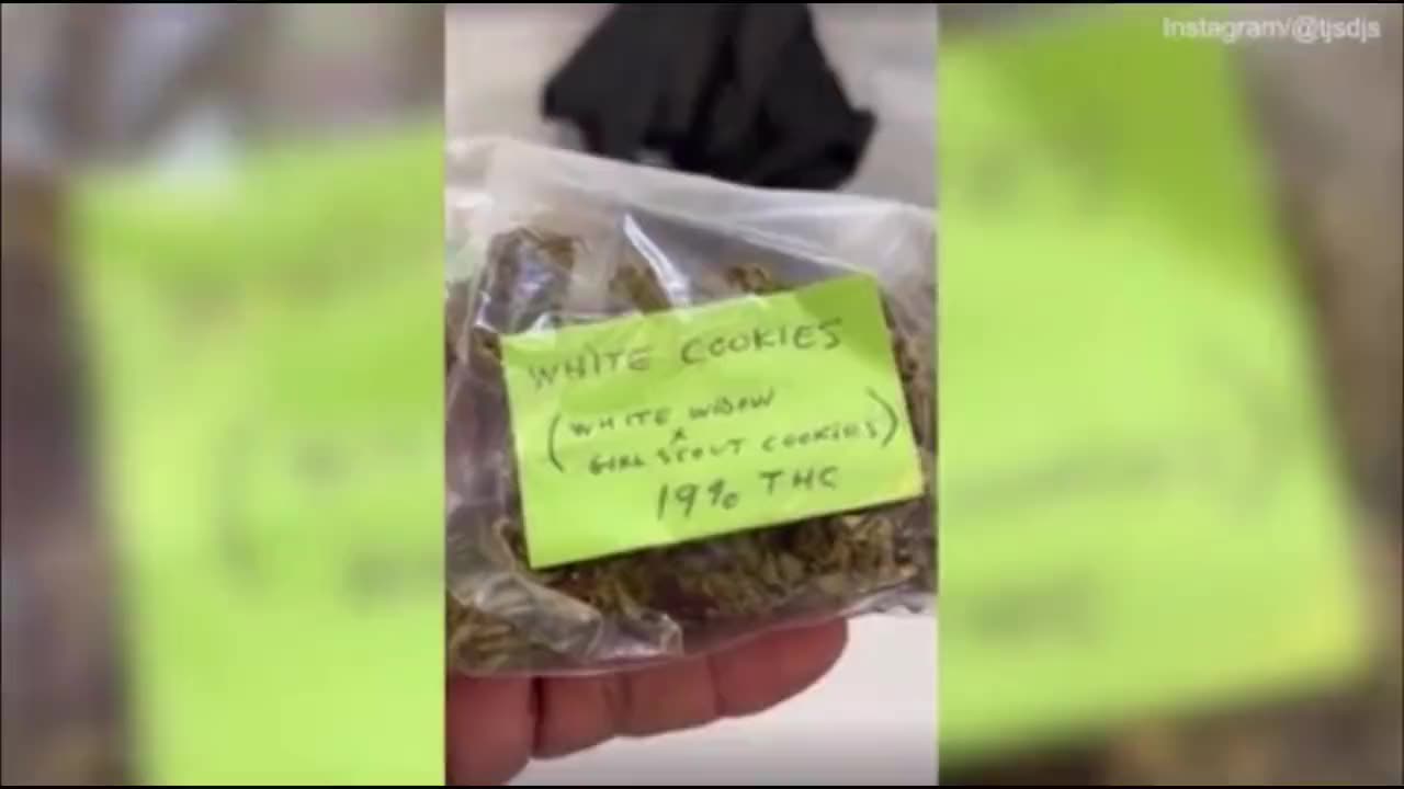 Obama supplied his guests with weed.