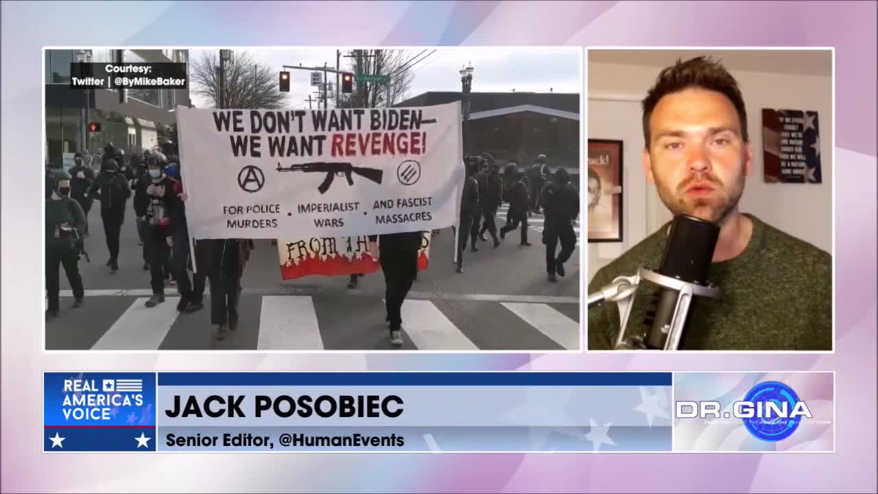 Jack Posobiec talks with Dr. Gina Loudon on the origins and intentions of Antifa