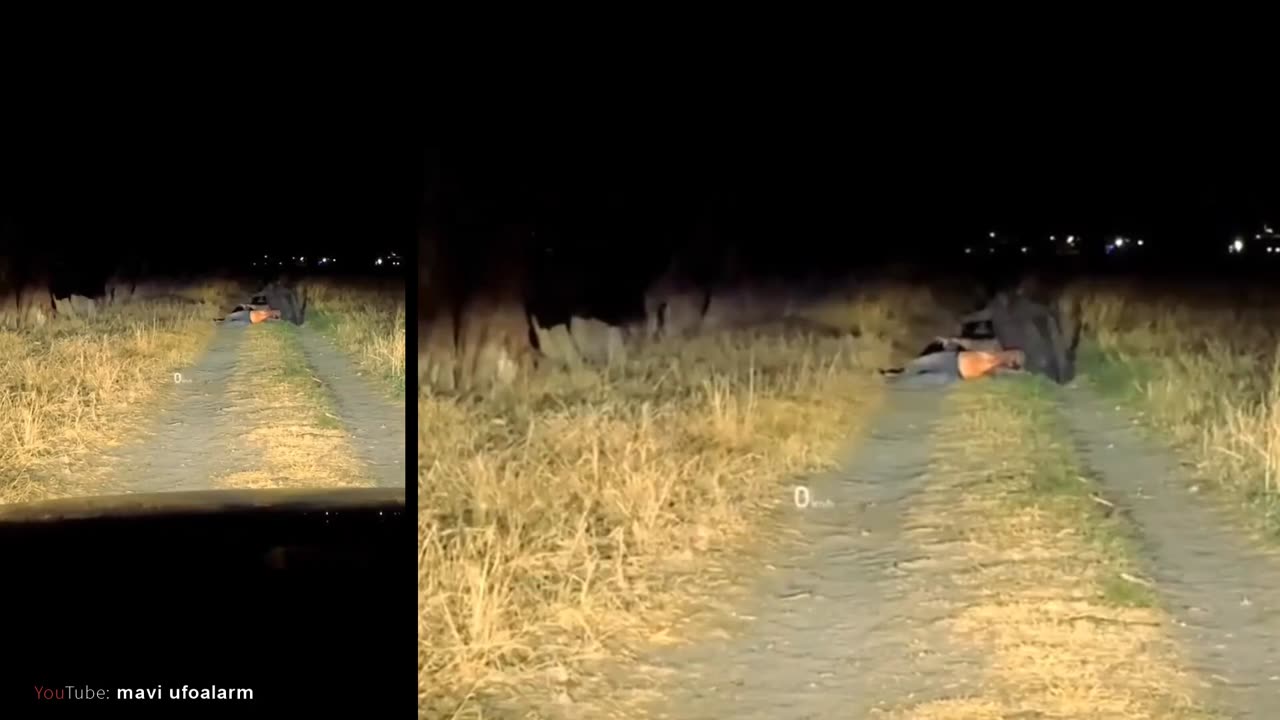 Le monde est secoué par ces images ! Une entité sombre attaque un humain ! OVNI en Floride