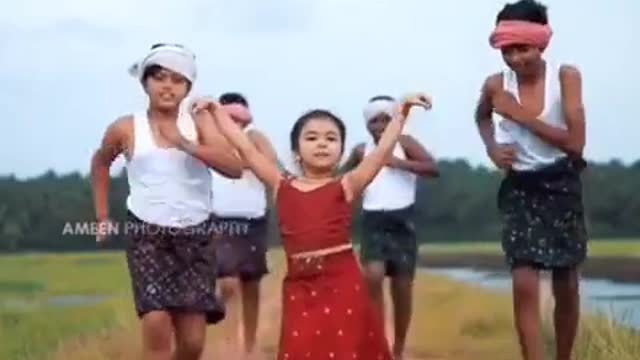 Sweet little Cute Girl Dancing