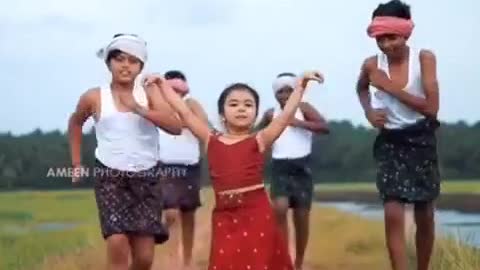 Sweet little Cute Girl Dancing