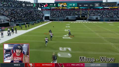 Madden 21 CFM Game Edited Jags vs Texans