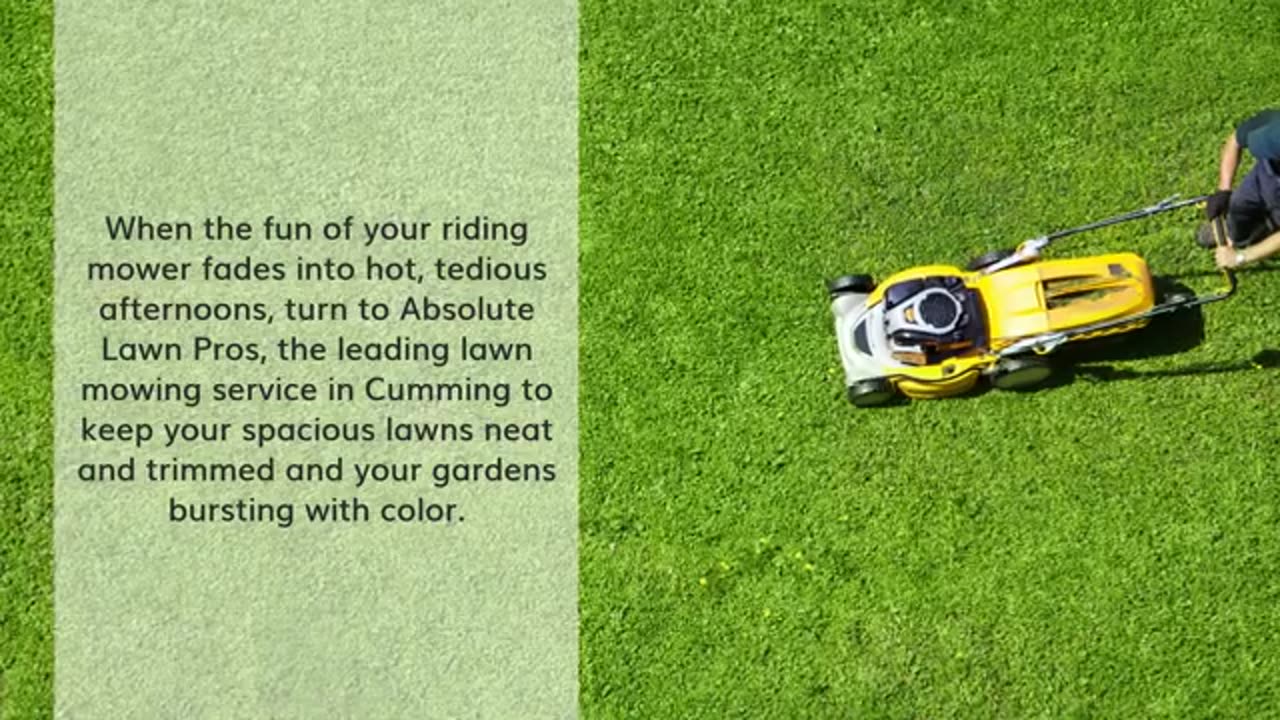 Get the Lawn of Your Dreams with the Best Lawn Service in Cumming GA
